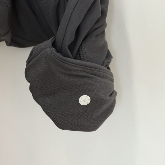 LULULEMON 2016 Women's Fresh Tracks Pant 4 Jogger Dark Carbon Gray EUC B55 - Picture 6 of 6